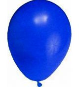Nafukovací balónky tmavě modré "M" [100 ks]