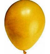 Nafukovací balónky žluté "M" [100 ks]