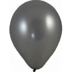 Nafukovací balónky stříbrné "M" [10 ks]