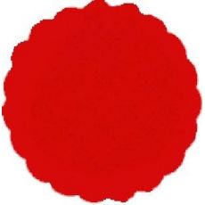 Rozetky PREMIUM Ø9 cm červené [40 ks]
