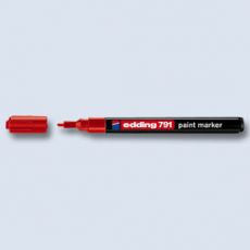 Fix Edding 791 lakový červený 1mm