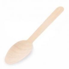 Lžíce ze dřeva 16cm `XL` [100 ks]