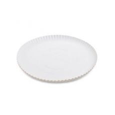 Papírový talíř hluboký bílý Ø32cm RECY [50 ks]