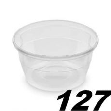 Polévková miska průhledná (PP) 500 ml, Ø 127 mm