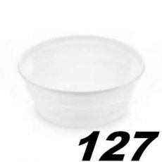 Polévková miska bílá (PP) 350 ml, Ø 127 mm