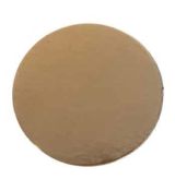 Podložky pod dort - 30cm zlatá - zlatá kruh 2400 g/m2