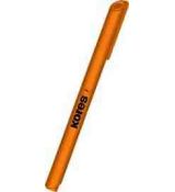 Zvýrazňovač Kores HighLiner oranžový 1-5mm s klínovým hrotem