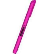 Zvýrazňovač Kores HighLiner růžový 1-5mm s klínovým hrotem