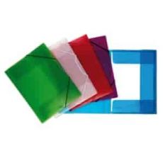 Mapa 253 plastová s gumou průhled. čirá