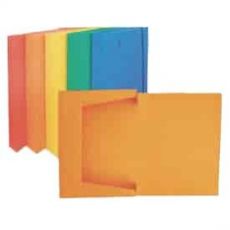 Krabice prešpánová A4 s gumičkou modrá