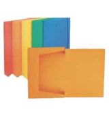 Krabice prešpánová A4 s gumičkou oranž.