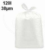 120l.38µm Pytel  (LDPE) transparentní 70 x 110 cm 52,1g/ks