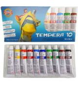 Tempera sada 10 odstínu 16ml