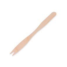Vidlička svačinová dlouhá ze dřeva 14 cm
