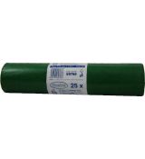 120l. Pytel  (LDPE) zelený 70 x 110 cm 52,2g/ks