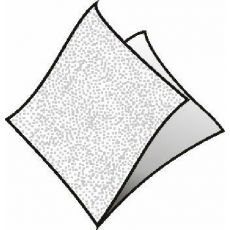 Ubrousky 1-vrstvé, 24 x 24 cm bílé [500 ks]
