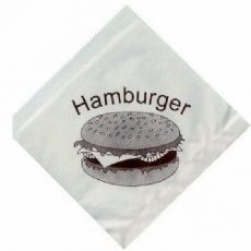 Sáček 16 x 16 cm na hamburger  [500 ks]