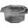 Miska  375 ml osmiboká průhledná s víčkem  14x5cm (PP) [50 ks]