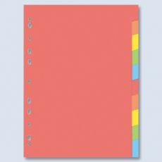 Rejstřík A4 10 barevný papír