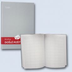 Kniha došlé pošty A4 44109 šitá 100l