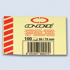 Bloček 50x75 Concorde žlutý 100l