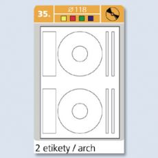 SLE Laser CD pr. 118mm 200 etiket