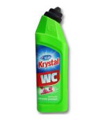 WC čistič Krystal 750ml zelený na kerami