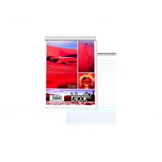 Blok A5 horní spirála linka 50listů