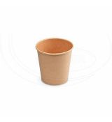 Papírový kelímek hnědý 110 ml, XS (Ø 62 mm)  á 50ks