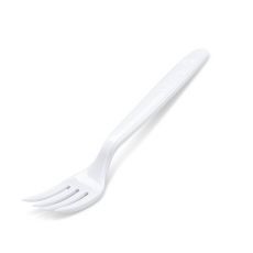 Vidlička (PP) znovu použitelná bílá 18,5cm [50 ks]