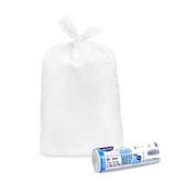 70l sáčky HDPE ECONOMY  bílý  63 x 85 cm do koše 60995 [40 ks]