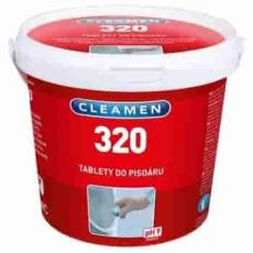 WC pisoár CLEAMEN 320 DEO tablety  1,5kg=48ks