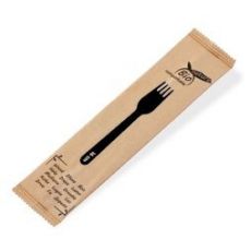 Vidlička (dřevěná) 16cm jednotlivě balená [100 ks]