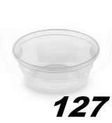 Polévková miska průhledná (PP) 350 ml, Ø 127 mm