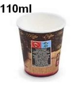 kelímek 110ml papírový "Coffee to go"  XS (Ø 62 mm)