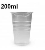 Kelímek 200ml transparentní  ECONOMY PP- (Ø 70 mm)