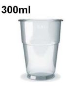 Kelímek 300ml průhledný  (PP)  (Ø 78 mm)