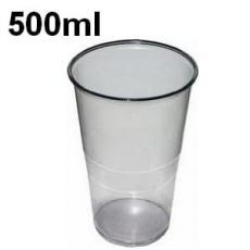 Kelímek 500ml průhledný  -PP- (Ø 95 mm)