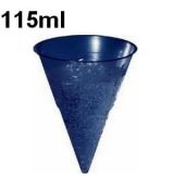 Kelímek 115ml BLUE CONE  -PP- (Ø 70 mm)