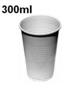 Kelímek 300ml bílý l -PP- (Ø 80 mm)