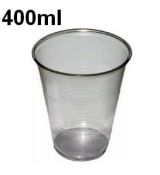 Kelímek 400ml průhledný  -PP- (Ø 95 mm)