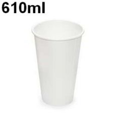 kelímek 610ml papír bílý  XXL   Ø 90 mm