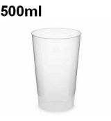 Kelímek 500ml vratný (PP) extra-silný Ø93mm