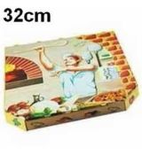Krabice na pizzu z vlnité lepenky 32 x 32 x 3 cm é 100 ks
