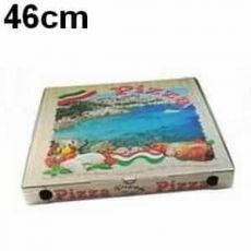 Krabice na pizzu z vlnité lepenky 46 x 46 x 5 cm [100 ks]