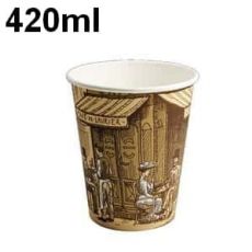 kelímek 420ml papírový kavárna  L (Ø 90 mm)