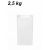 Svačinové pap. sáčky bílé 2,5 kg (15+7 x 35 cm)