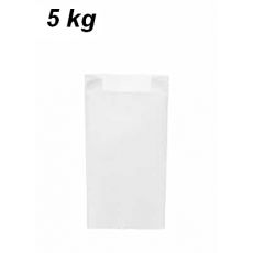 Svačinové pap. sáčky bílé 5 kg (20+7 x 45 cm) [1000 ks]