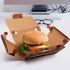 Burger box (mikrovlnitá lepenka) s potiskem 150 x 150 x 95 mm