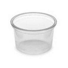 Dresinková miska  30ml (PP)  průhledná Ø46mm   [50 ks]